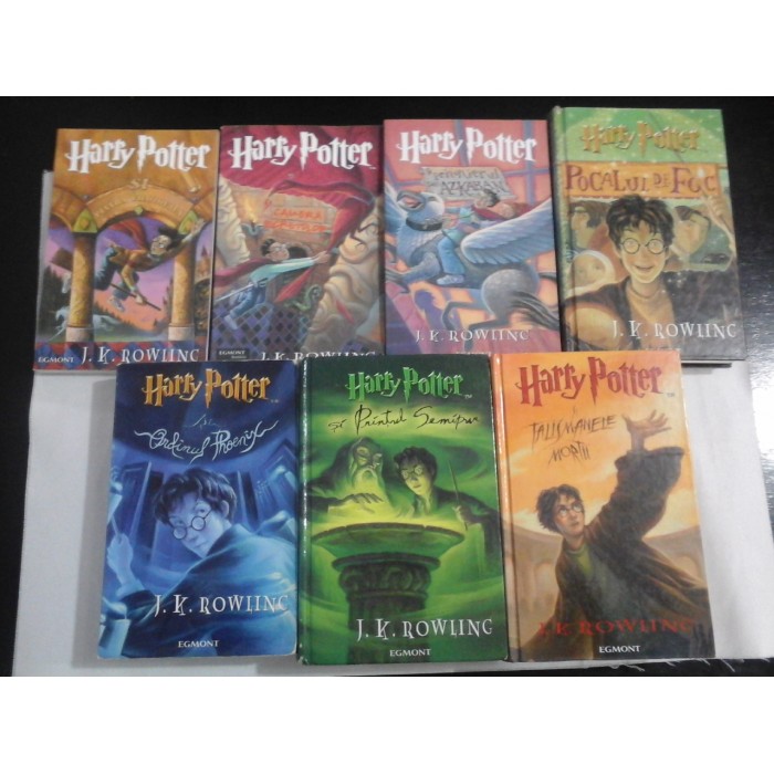 HARRY POTTER - 7 VOLUME - J.K. Rowling - Editura EGMONT HARRY POTTER - 7 VOLUME - J.K. Rowling - Editura EGMONT